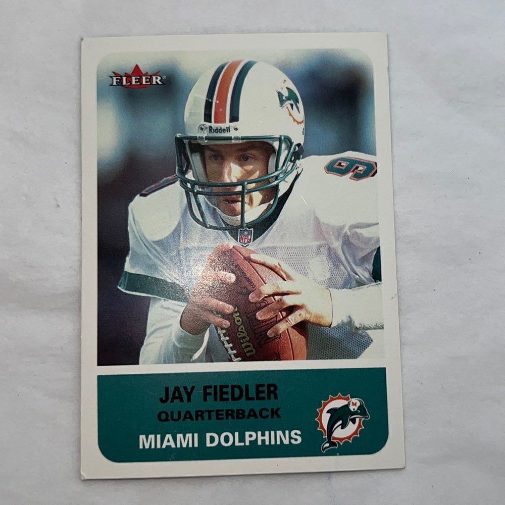 2002 Fleer Tradition Minis #47 Jay Fiedler /125 - NM-MT